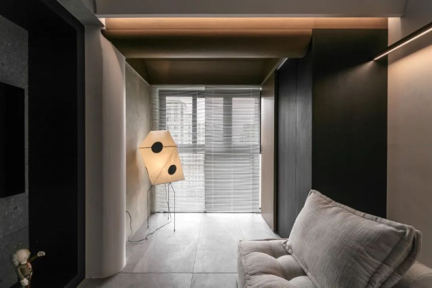 《星际穿越》几何美学,打造单身男业主的精致空间-26