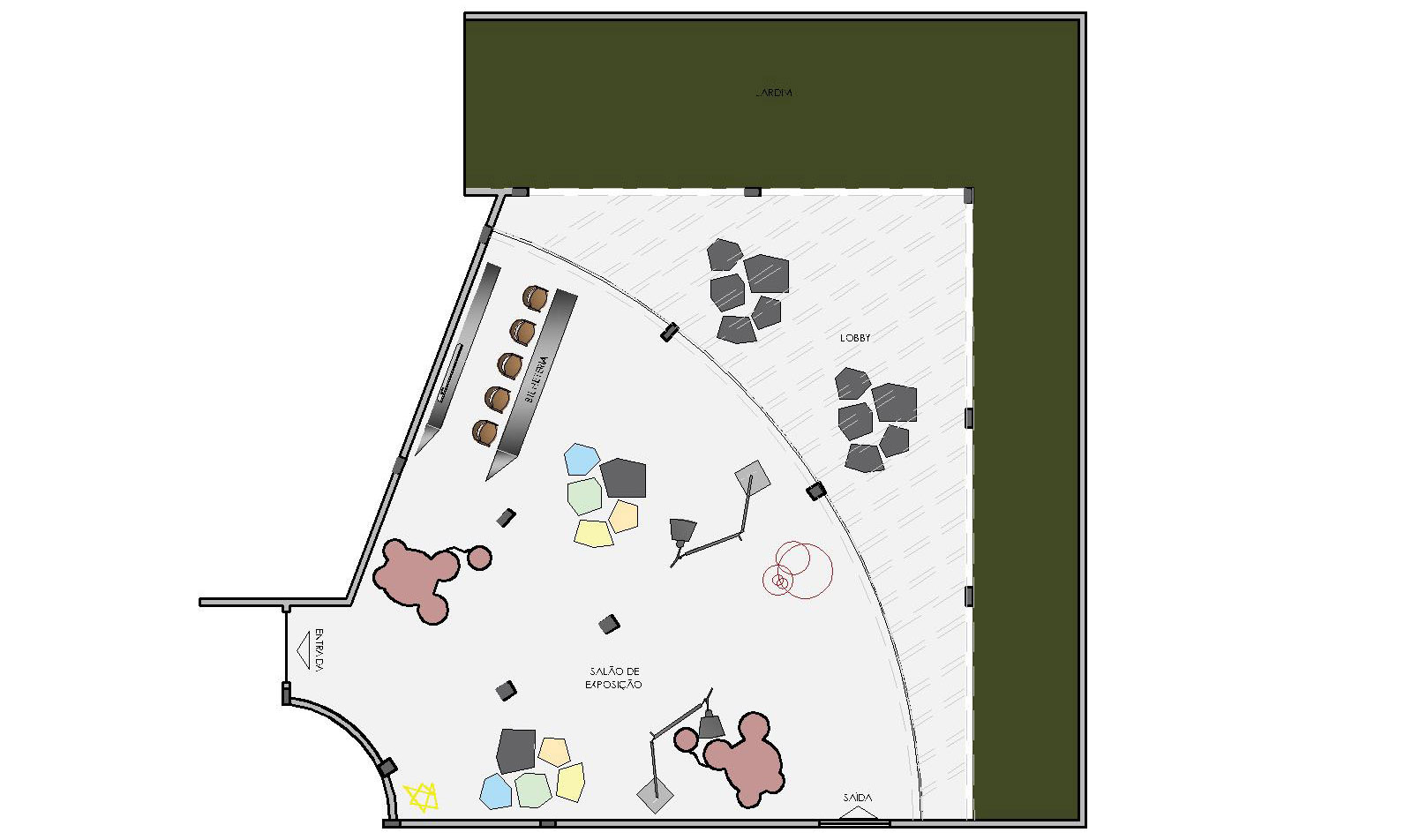 六一艺廊，巴西利亚 / Debaixo do Bloco Arquitetura-32