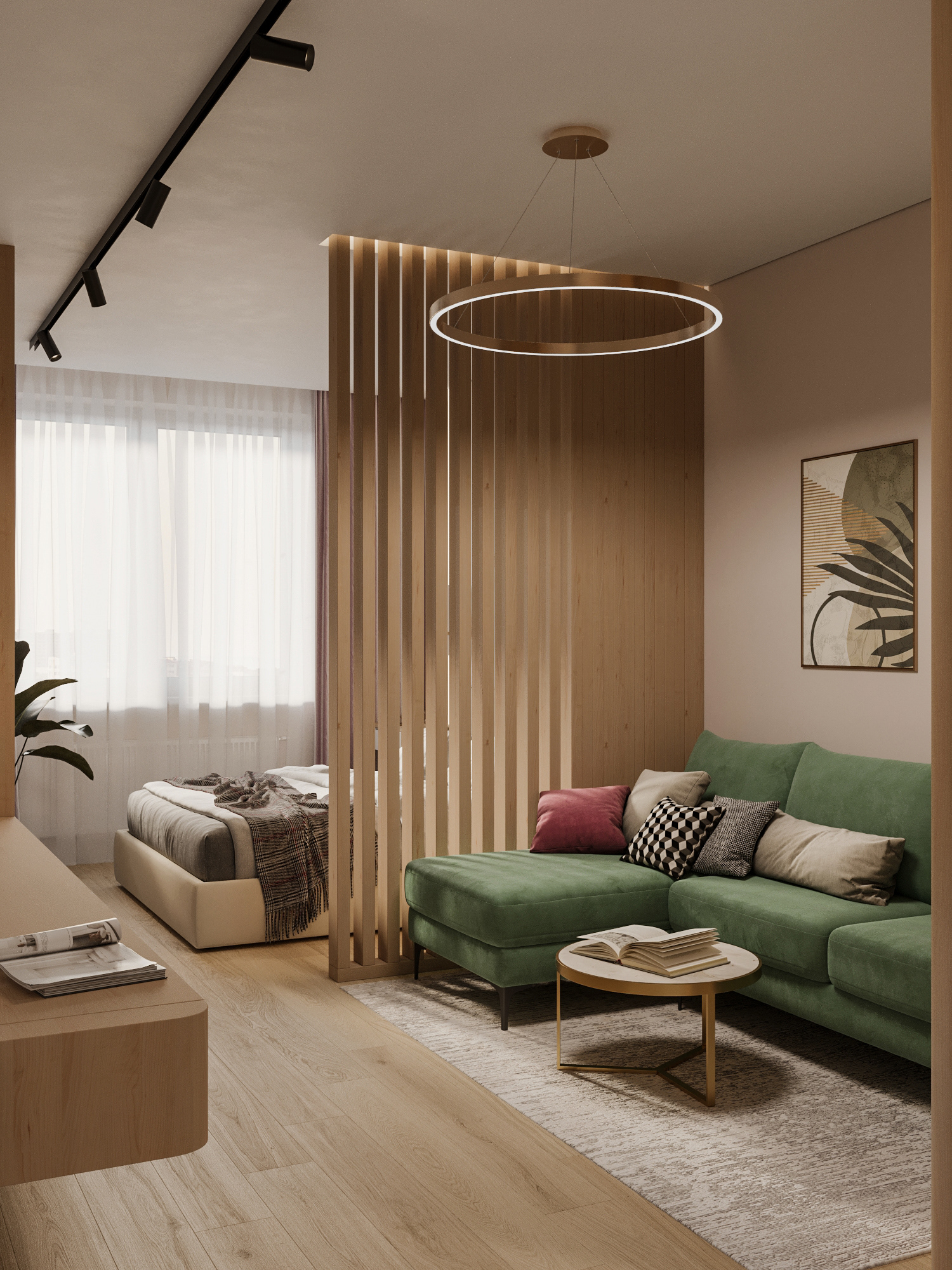 适合三口之家的现代公寓丨俄罗斯圣彼得堡-2