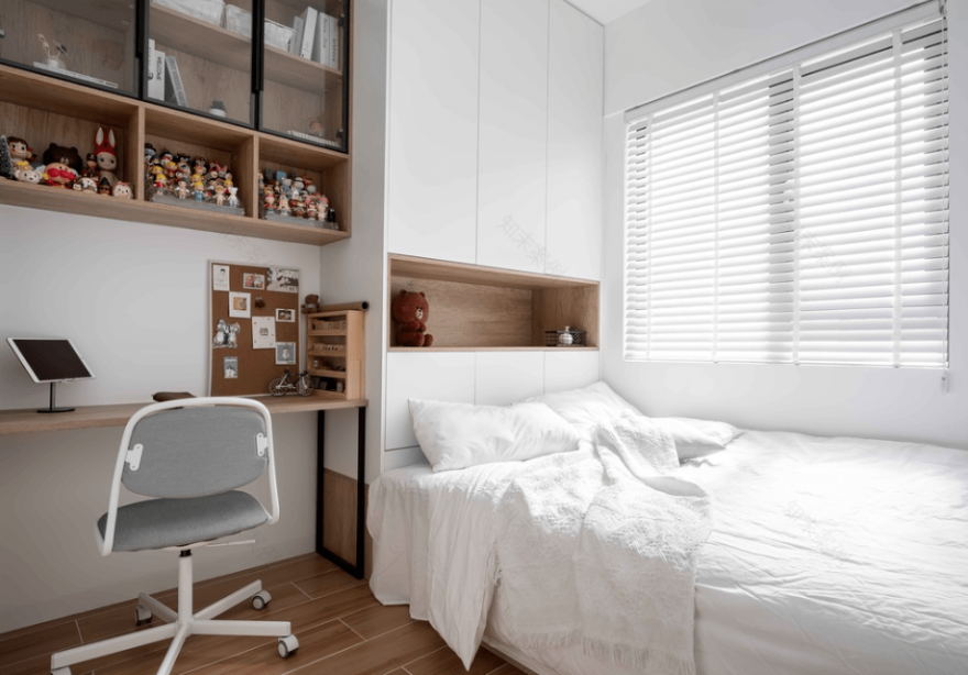 90 后新婚小夫妻的简约风两居室-30