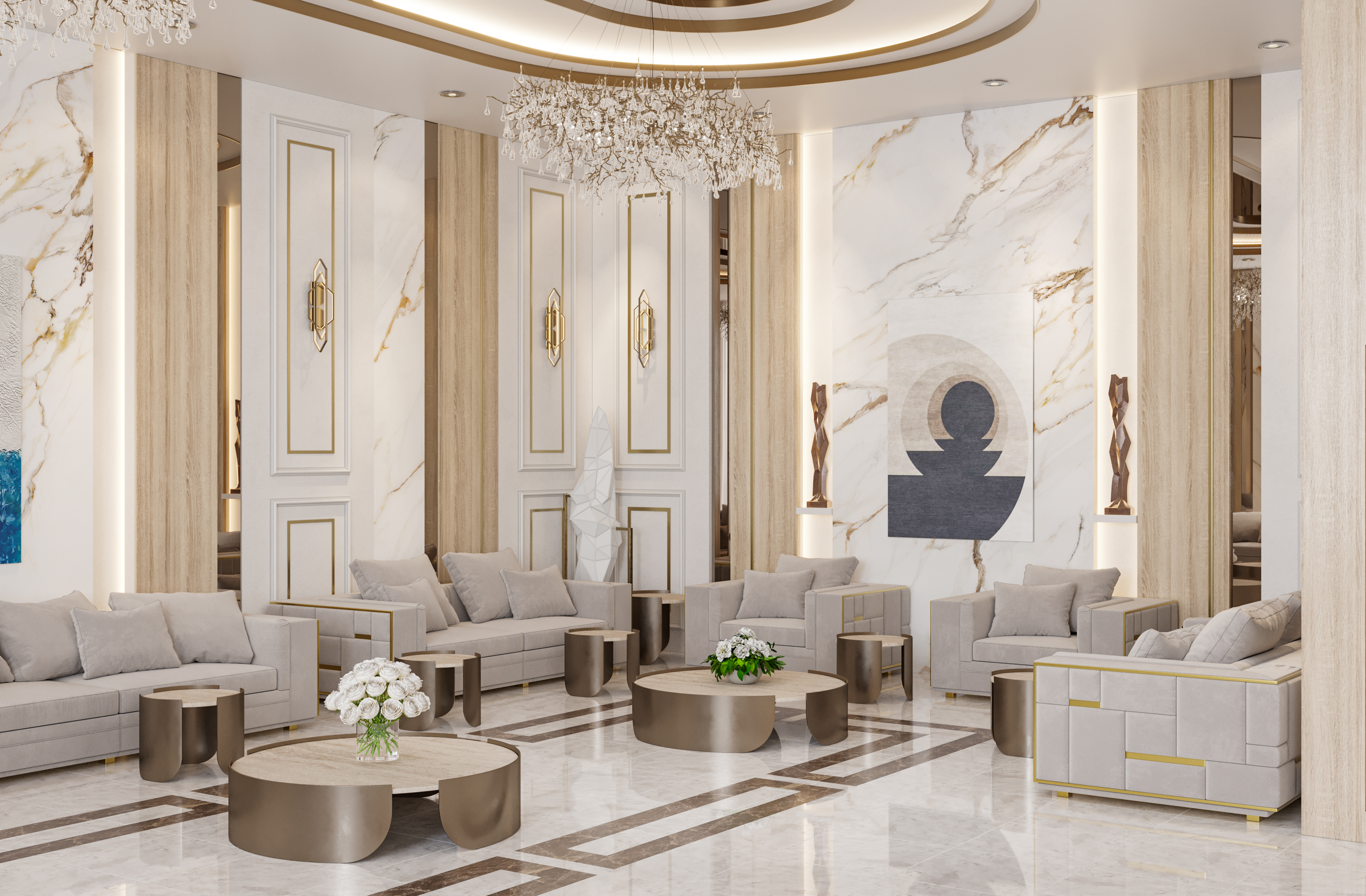 Luxury Arabic Majlis in Kuwait-4