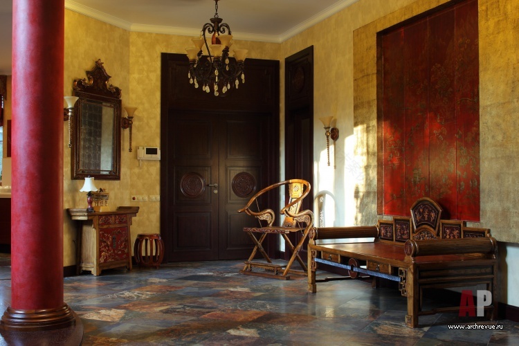 带中式住宅与景观的庄园丨Бахарева Мария,Бахарев Никита-13