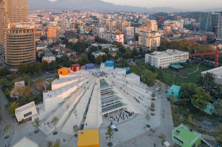 Tirana Pyramid（地拉那金字塔）丨阿尔巴尼亚地拉那丨MVRDV-6