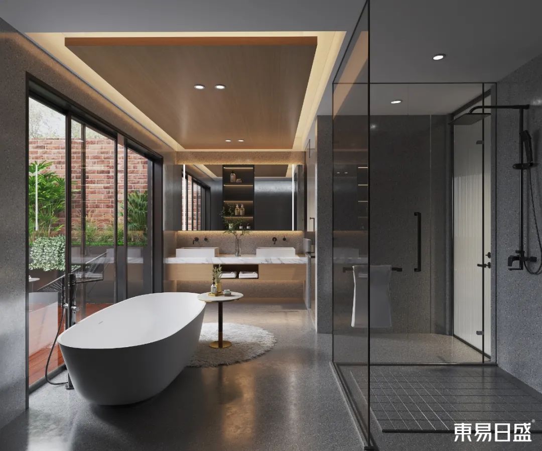 【案例】鸡鸣狗吠、袅袅炊烟，这274㎡别墅足以回归乡野生活~-187