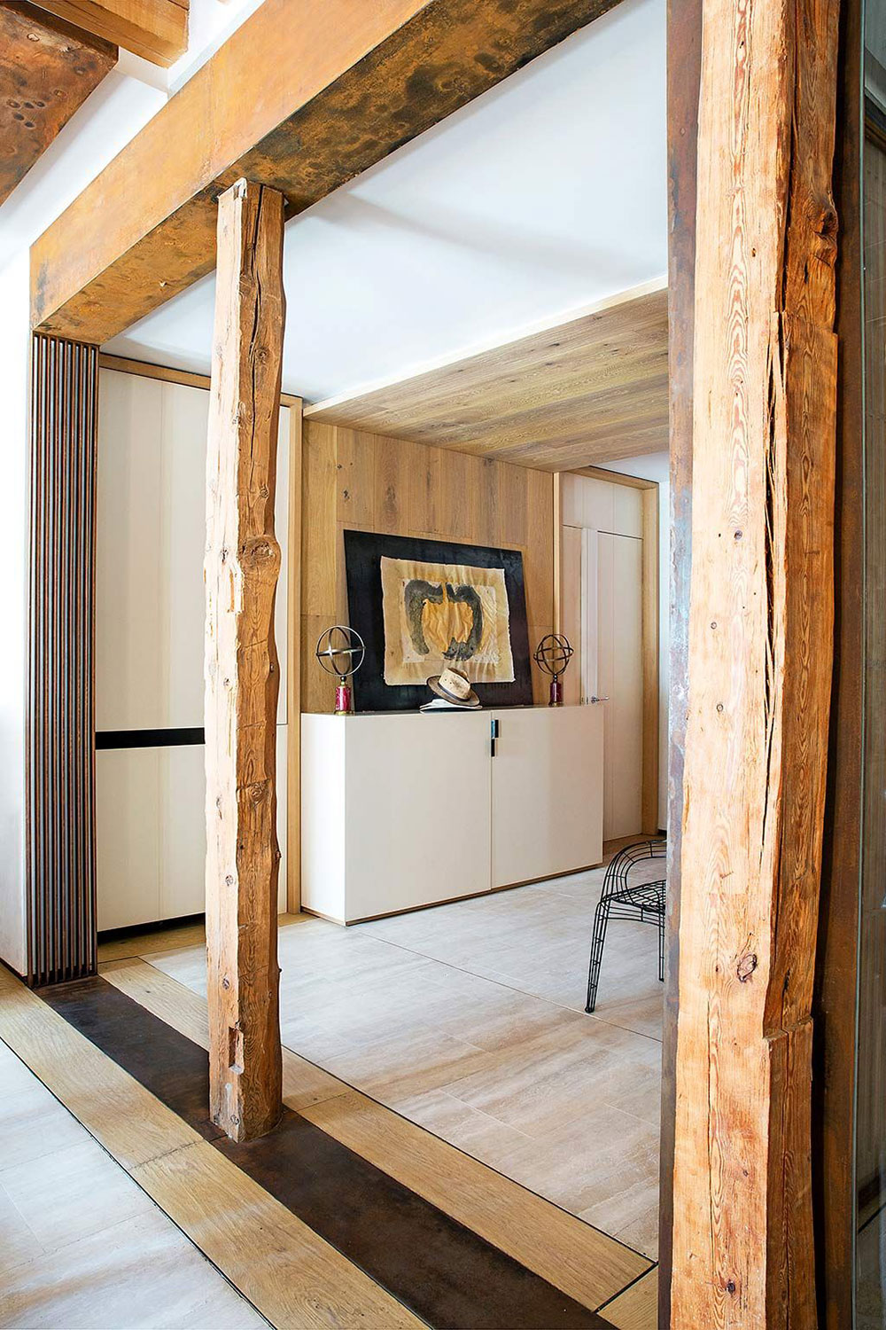 马德里创意无限的装饰公寓设计-9