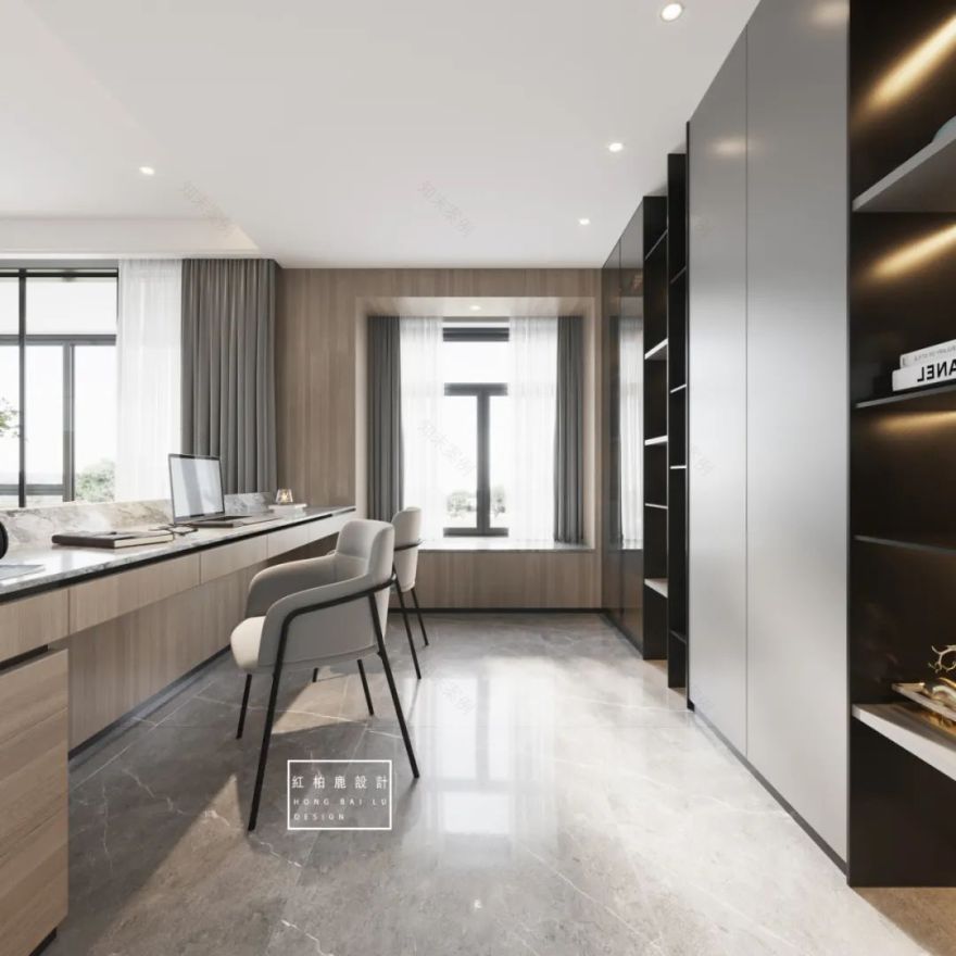深圳光明天汇城 125㎡私人住宅,意式轻奢与自然共生-17