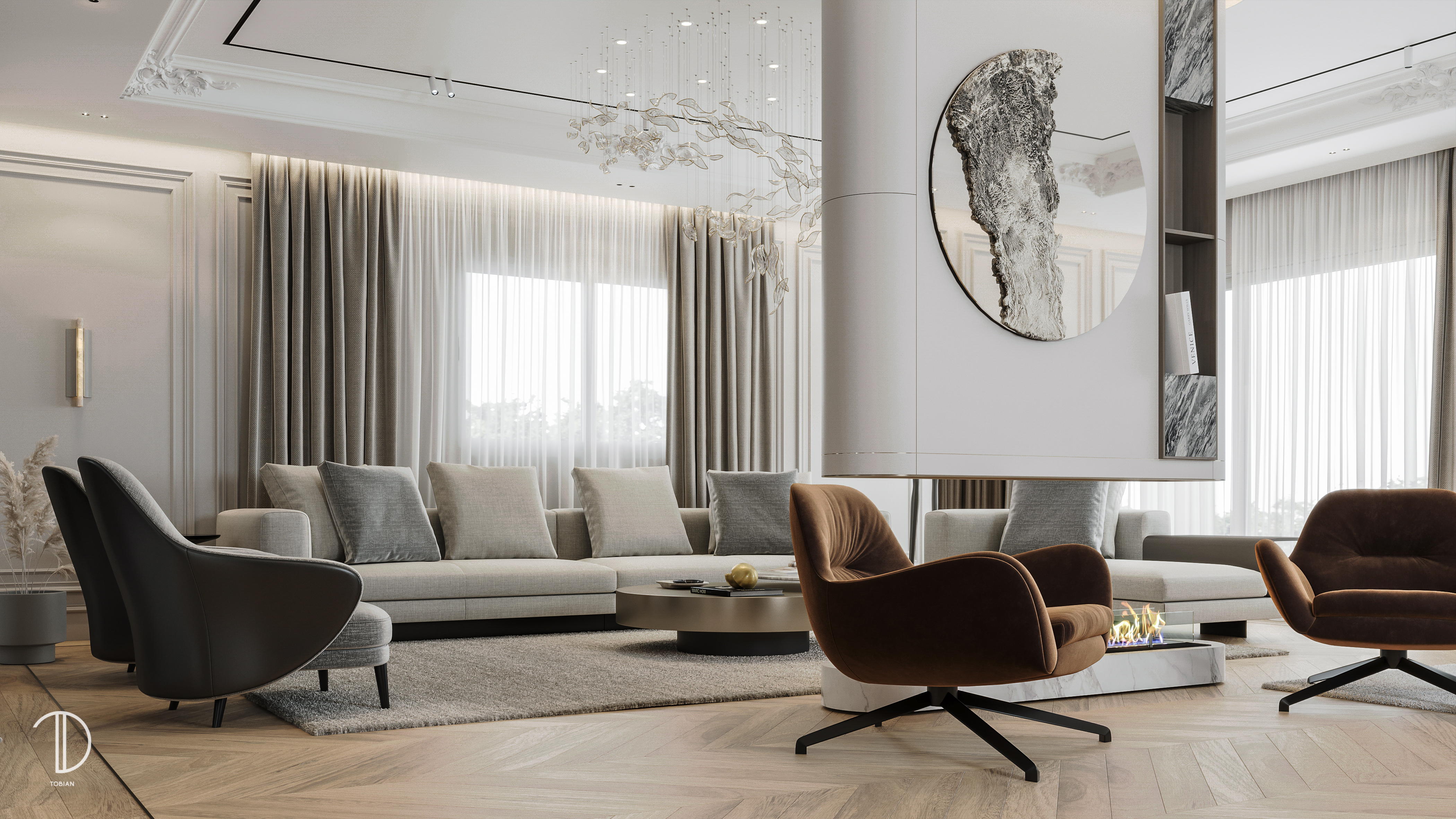 STONE PARK 别墅室内设计-13