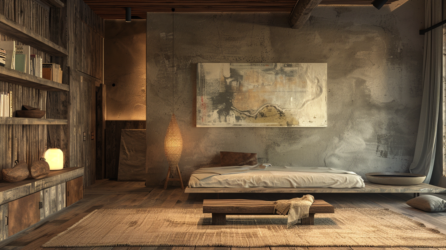 侘寂（Wabi-sabi ）风格的室内设计-38