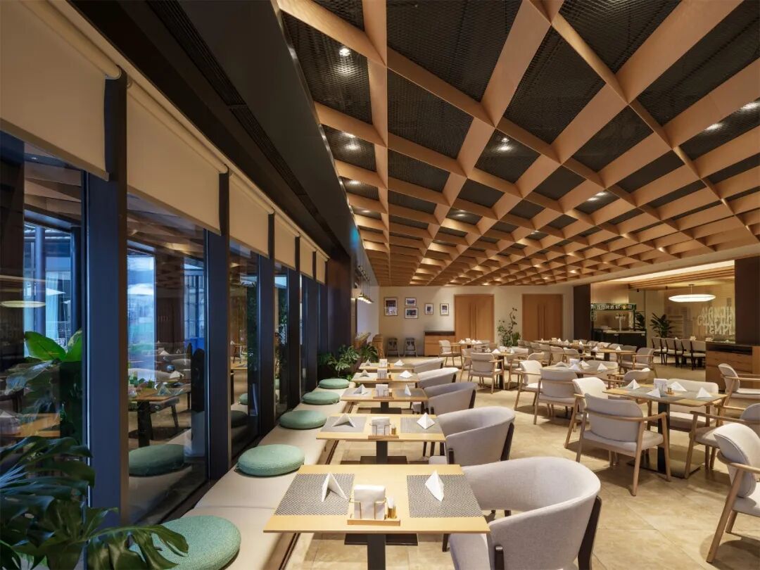 鹏欣(南京)水游城洲际假日酒店FEAST餐厅丨中国南京丨COLORFULL昱景设计-31