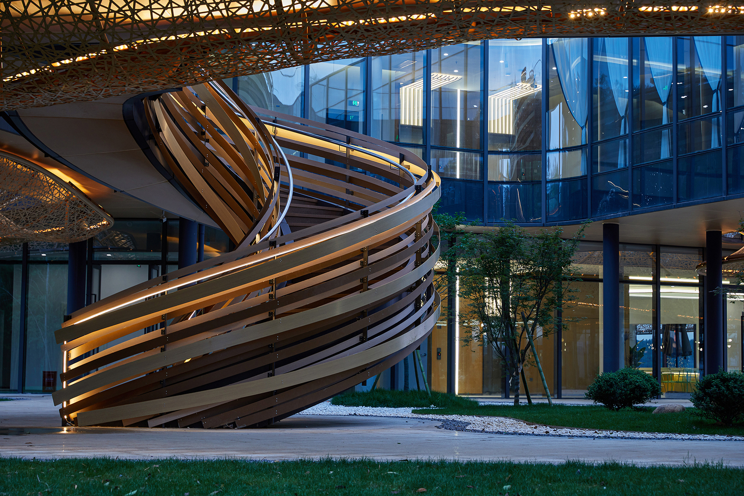 鹰潭白鹤湖游客中心丨中国鹰潭丨建识设计-37