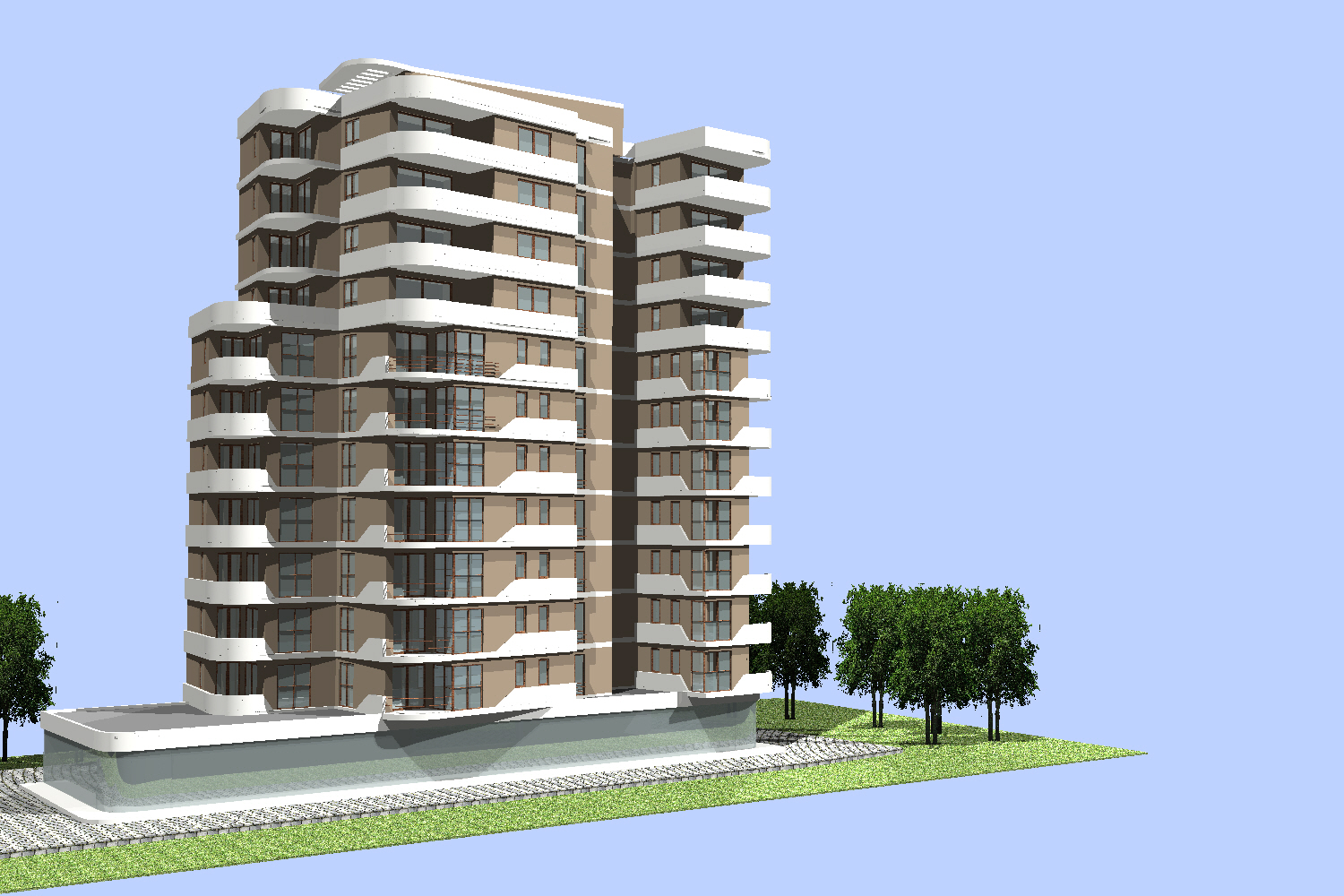 Petek 公寓建筑概念设计-4