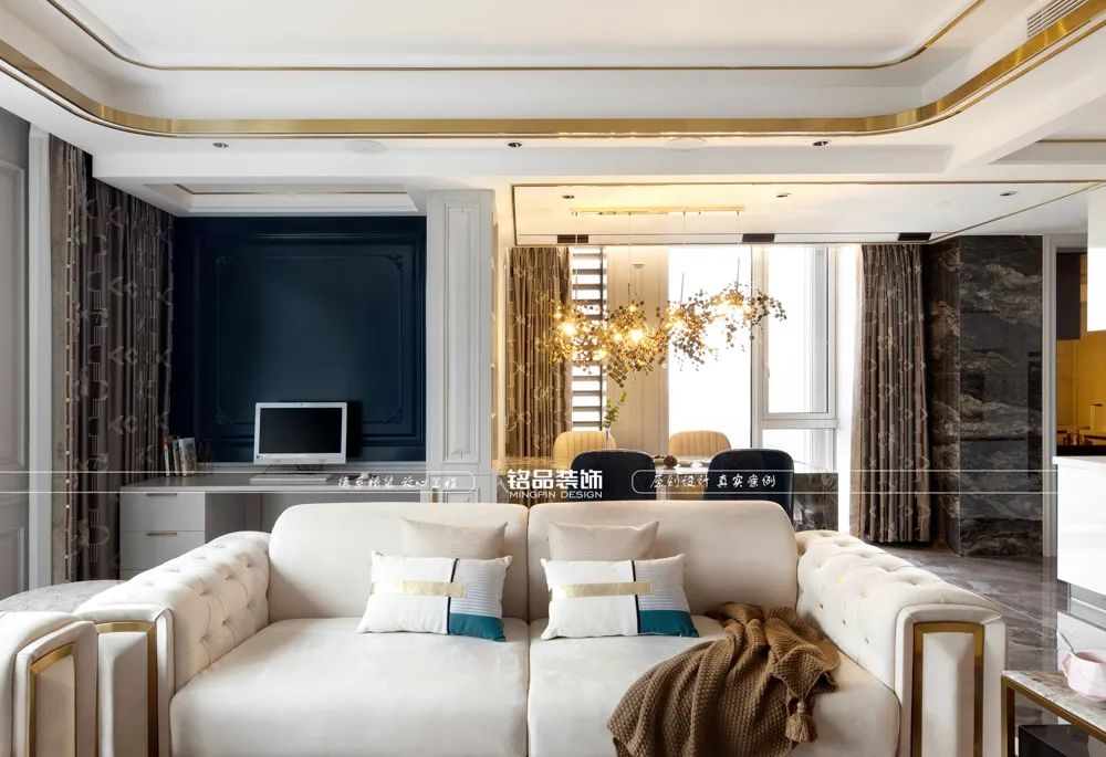 119 方横厅装出超大平层丨铭品装饰-26