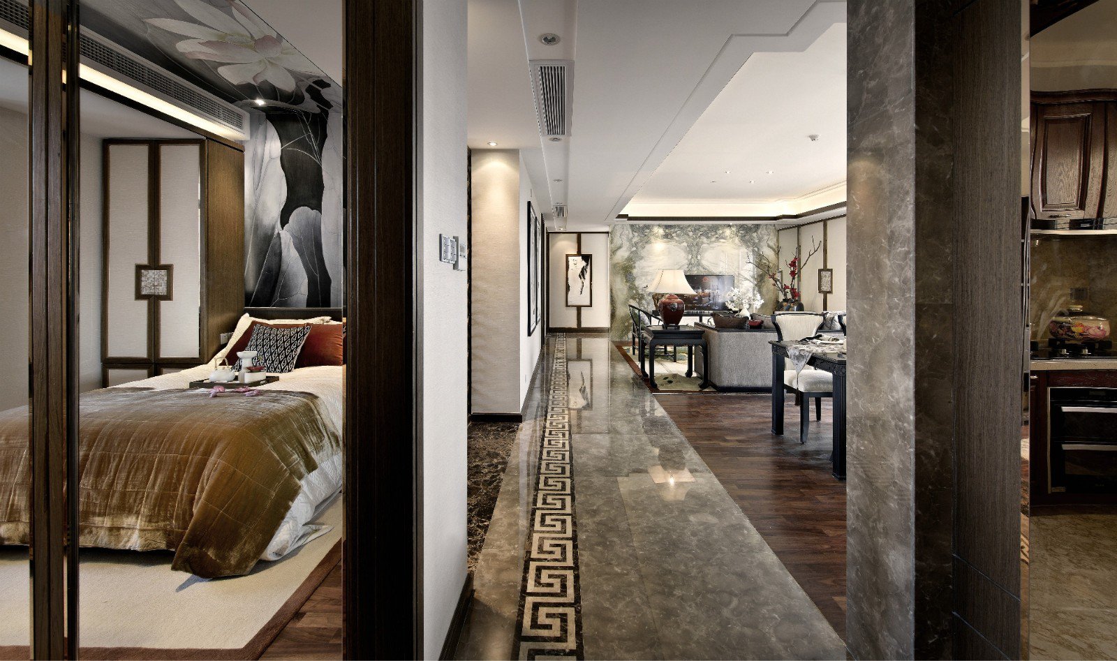 融林星海湾中式样板房-12