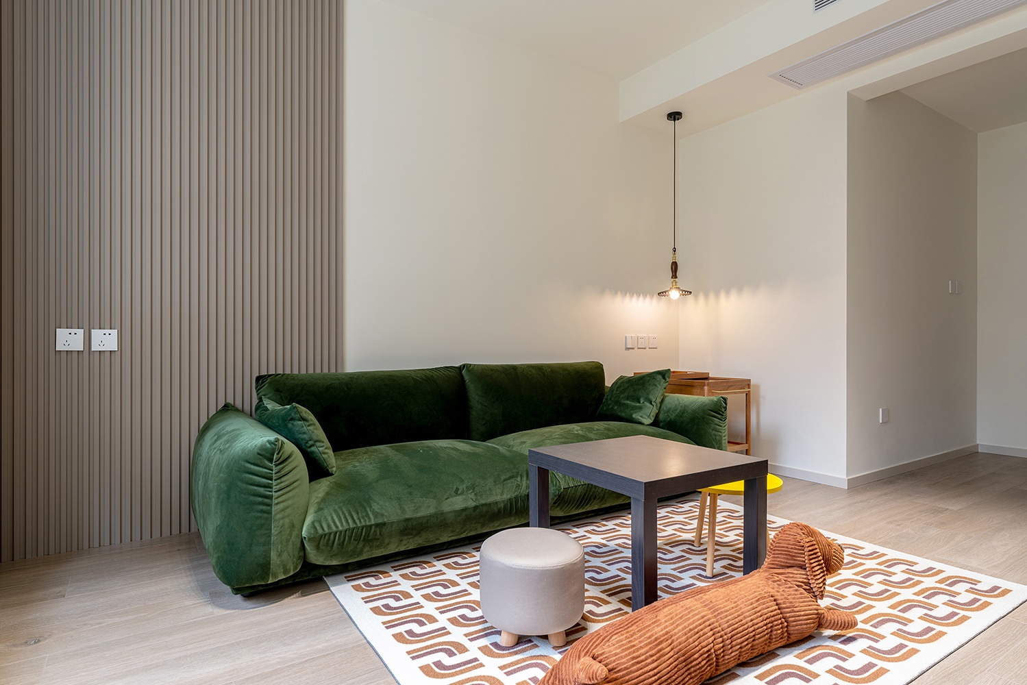 北京金隅学府89㎡复古原木风住宅设计丨中国北京丨久栖设计-17