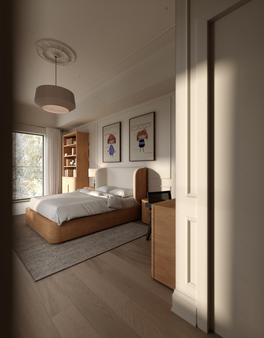 新泽西450平方米住宅室内设计丨美国新泽西丨ADD DESIGN-44