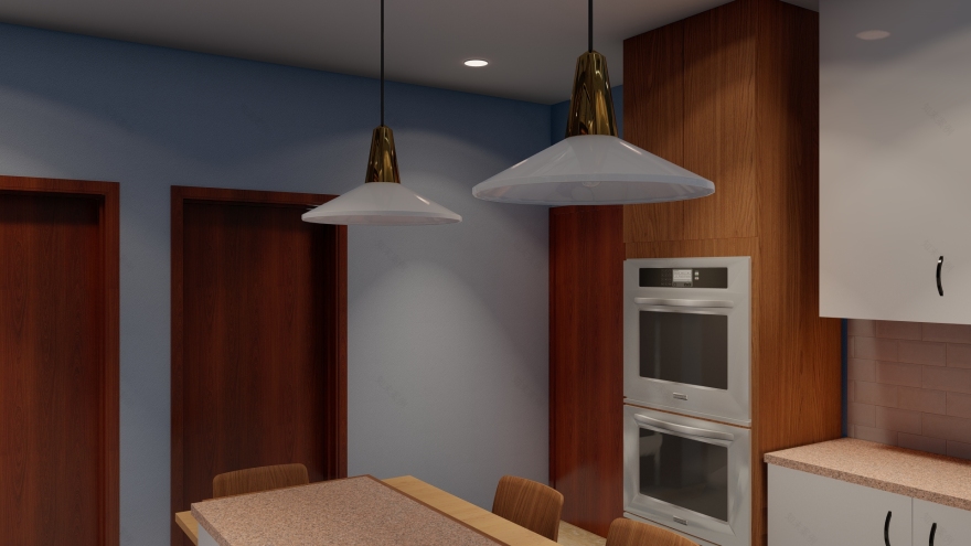 Cuisine en U design(U型厨房设计)-12