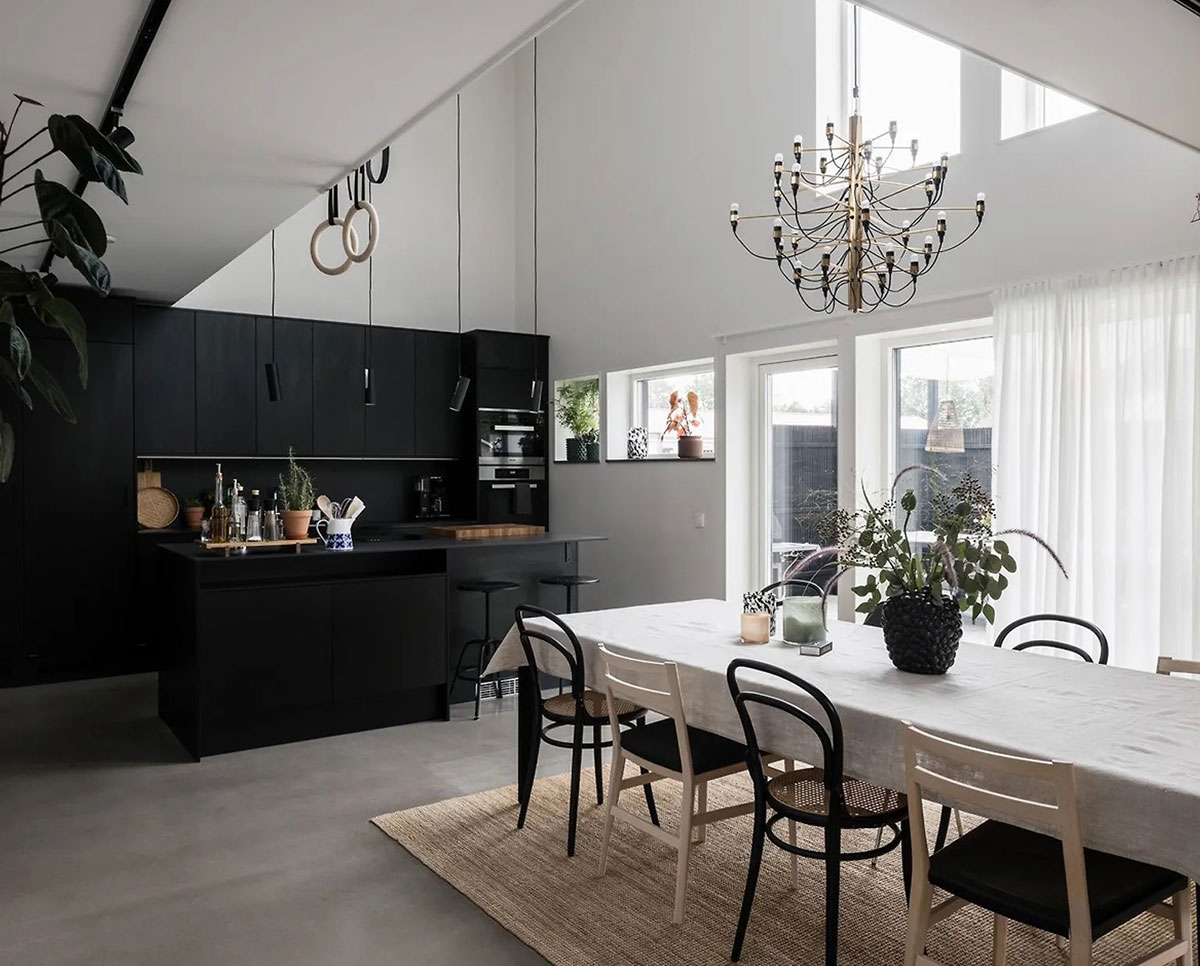 瑞典现代小木屋的温暖设计-1