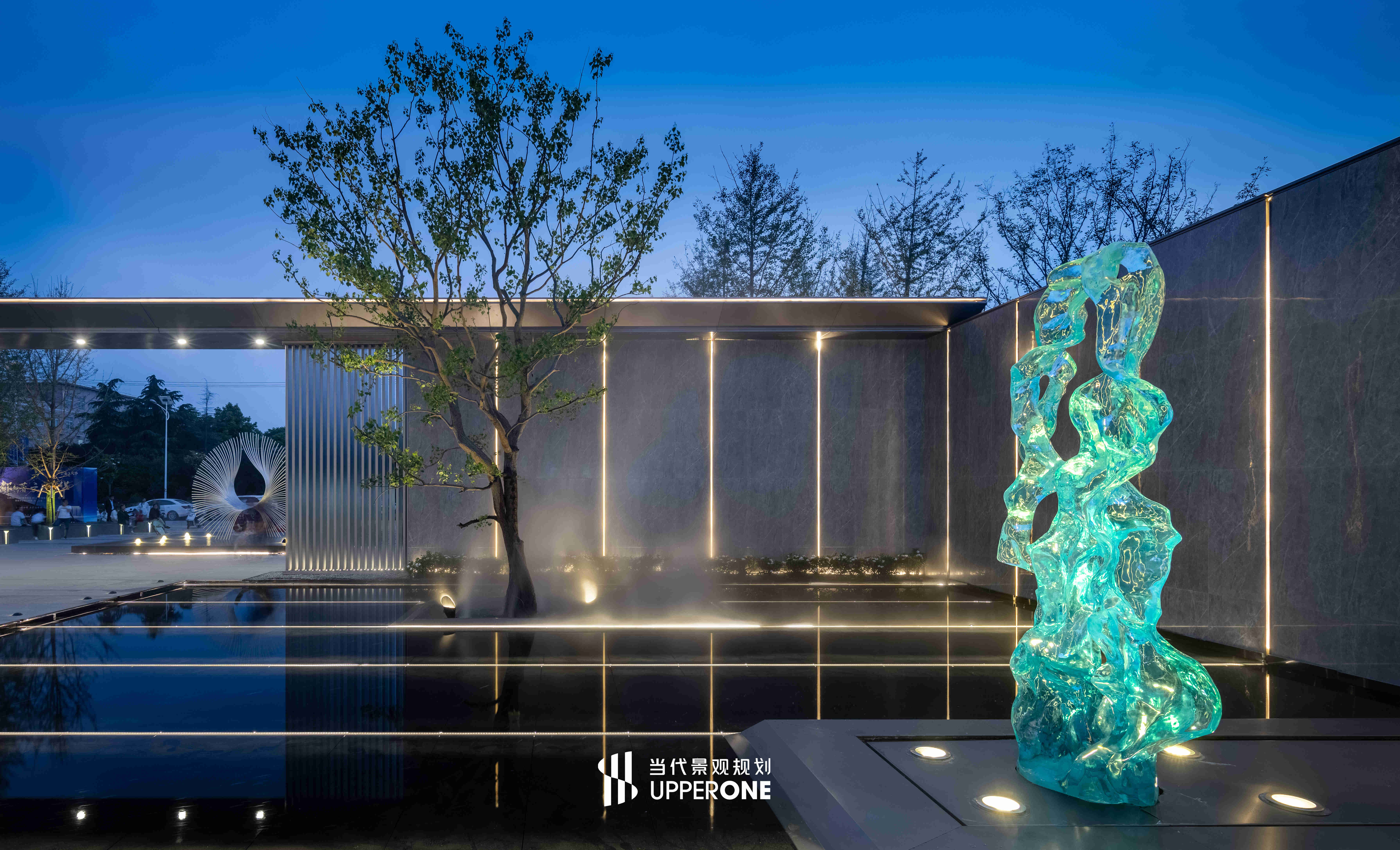 西安W hotel&万众国际广场丨中国西安丨当代景观规划UPPERONE-15