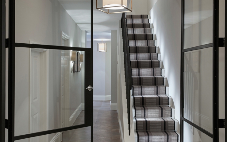 伦敦优雅丝滑内饰城市住宅丨英国伦敦丨Laura Hammett-39