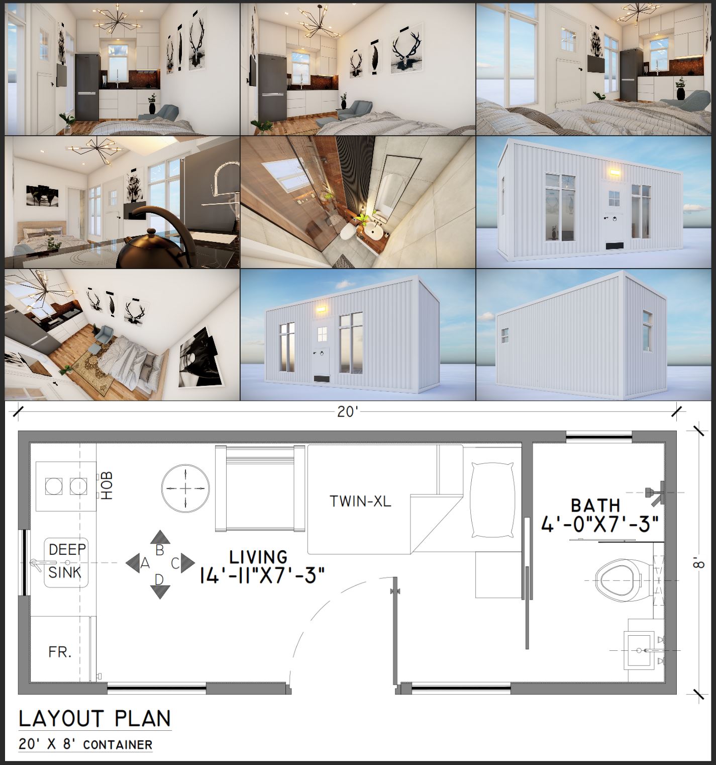 Elderly person container home-8
