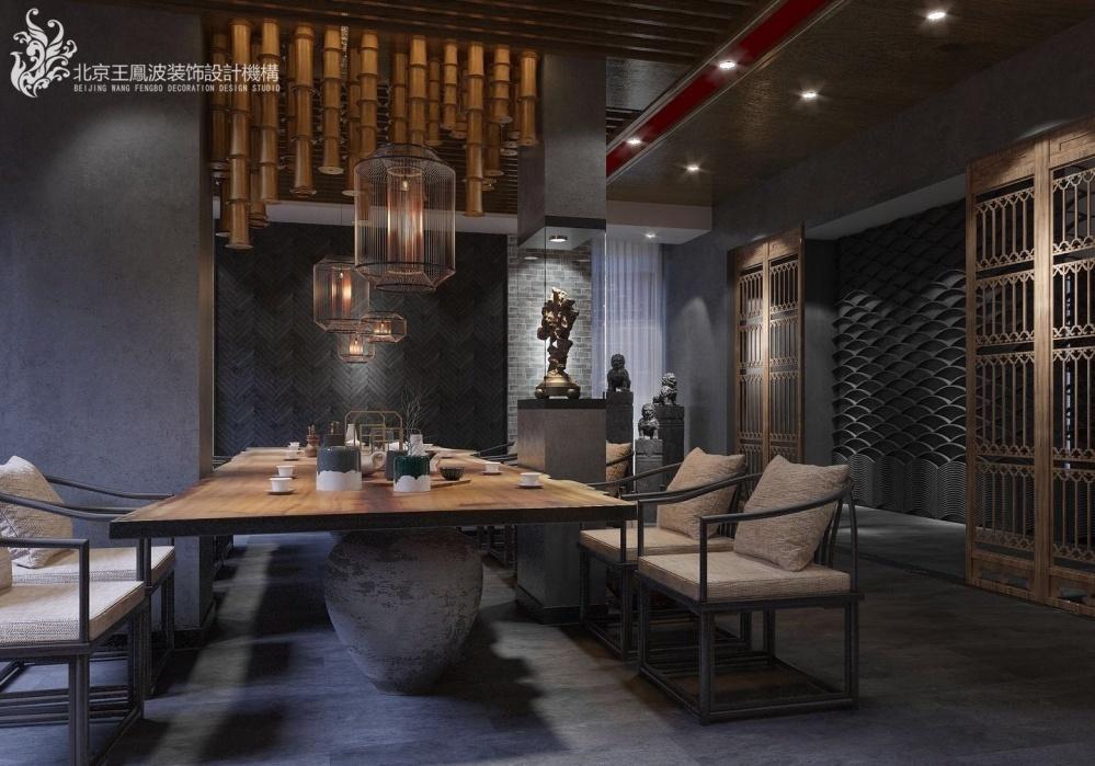 
会所设计，新中式风格 -3