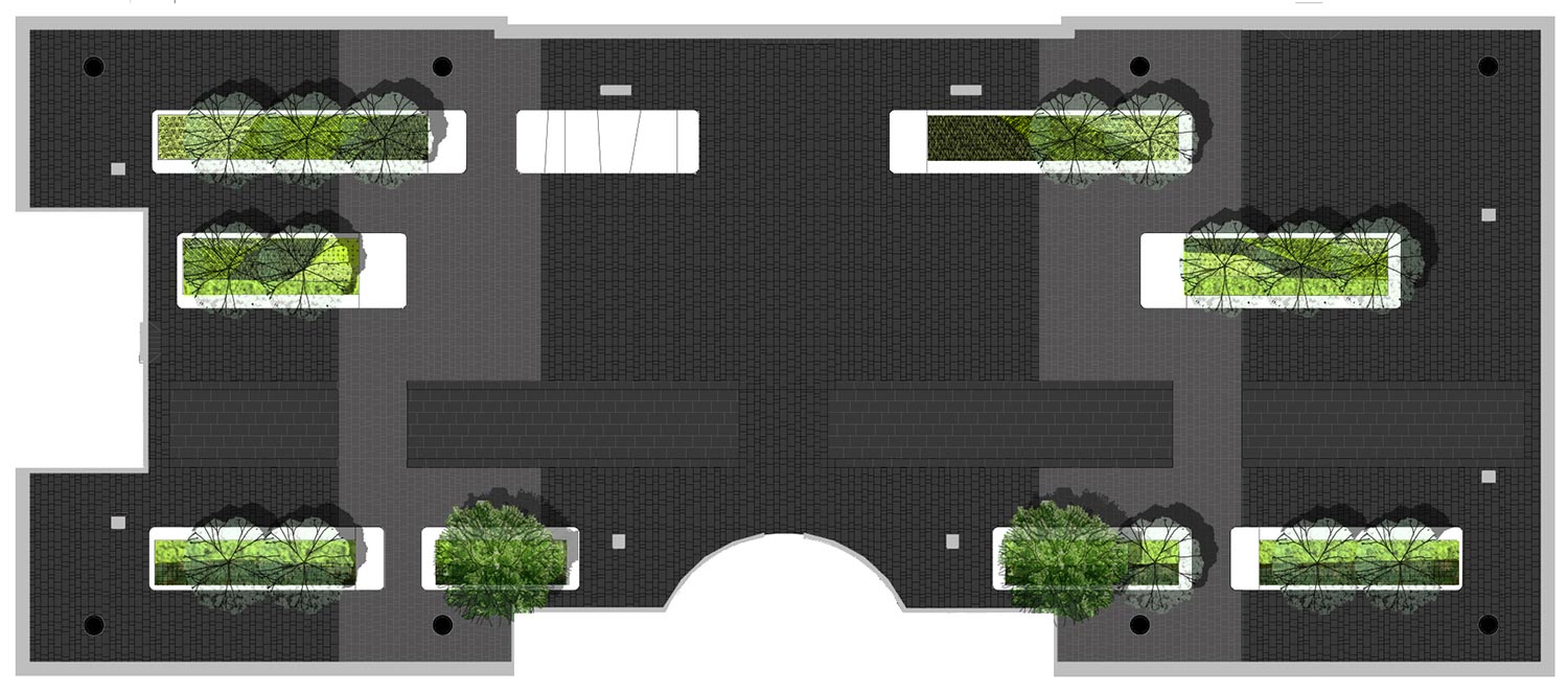 罗伯特和阿琳·科戈德庭院景观设计丨美国华盛顿丨Foster + Partners-6