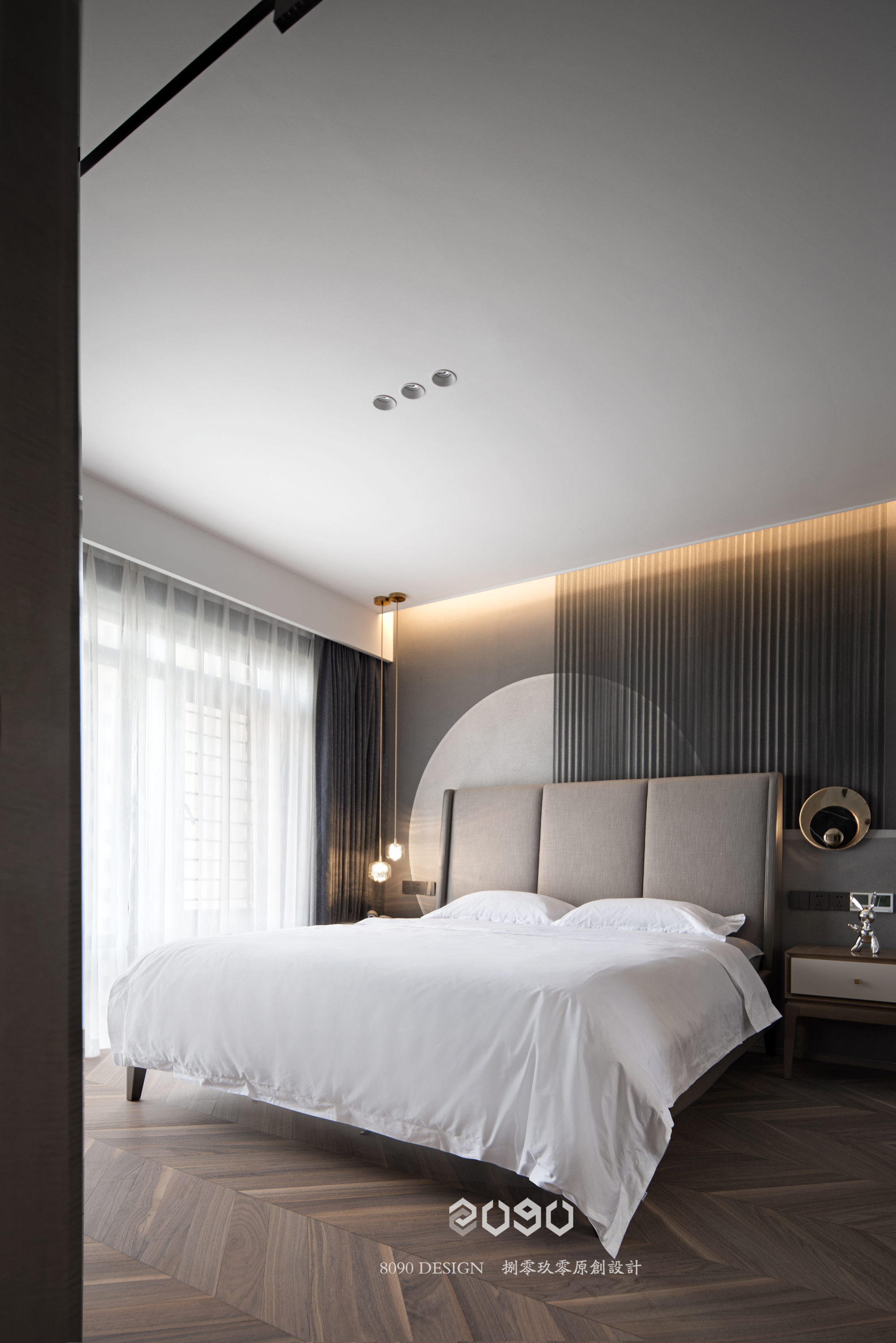 顶楼现代简约风设计丨中国杭州丨杭州 8090 原创设计-40