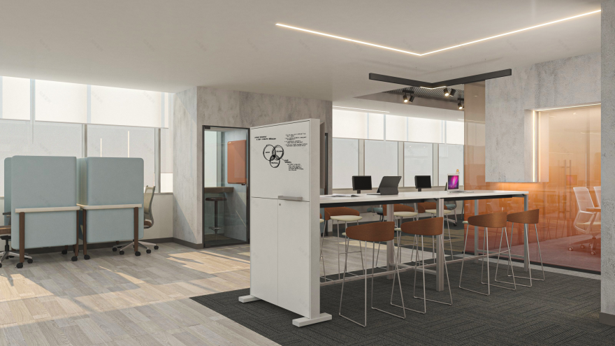 cubic architecture style office design-14