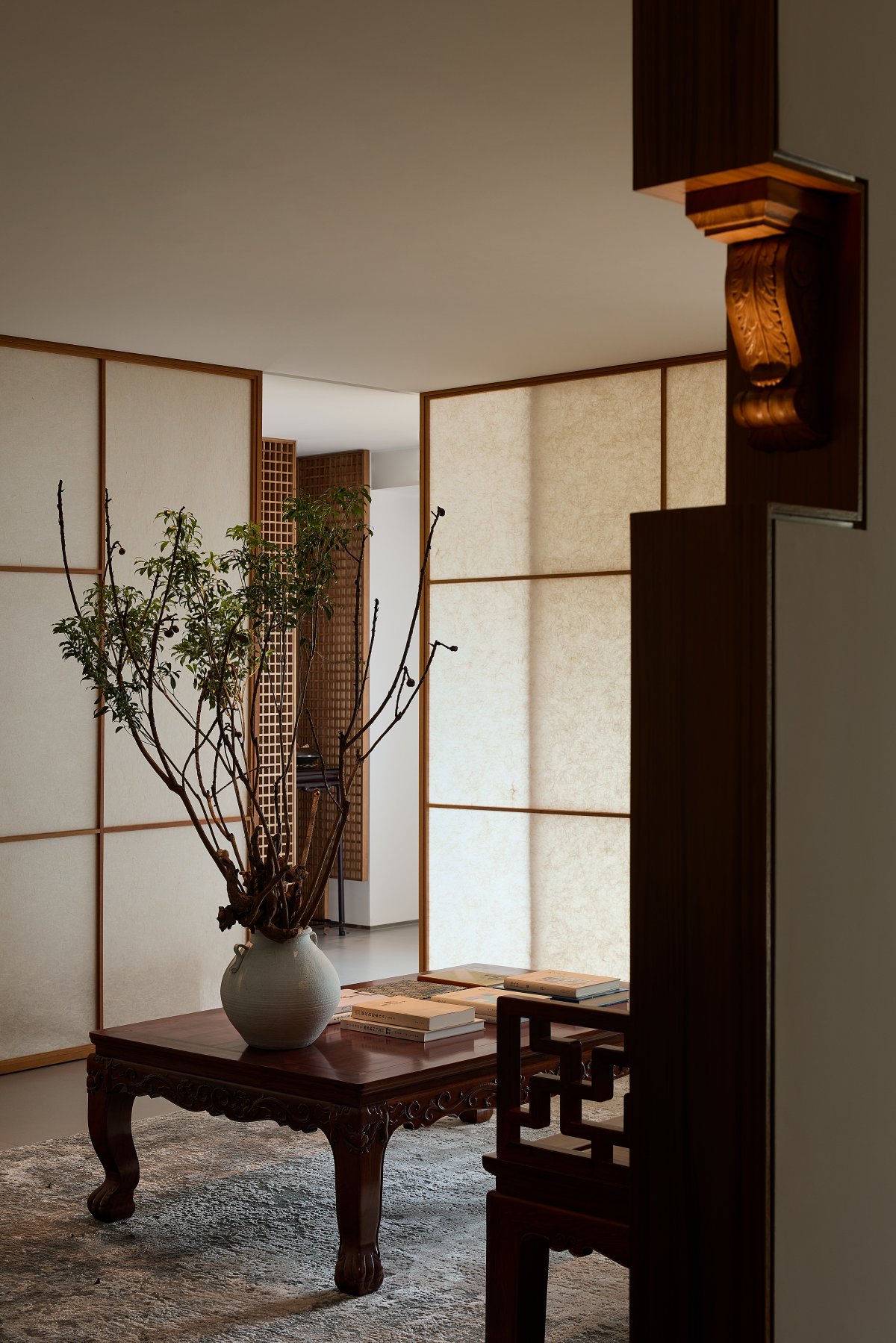 山了中式家具展厅丨中国惠州丨予美组设计-14