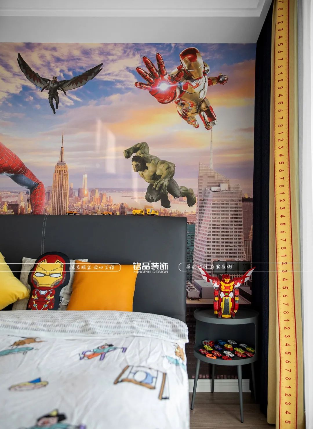 三堡家园现代轻奢风室内设计丨铭品装饰-48