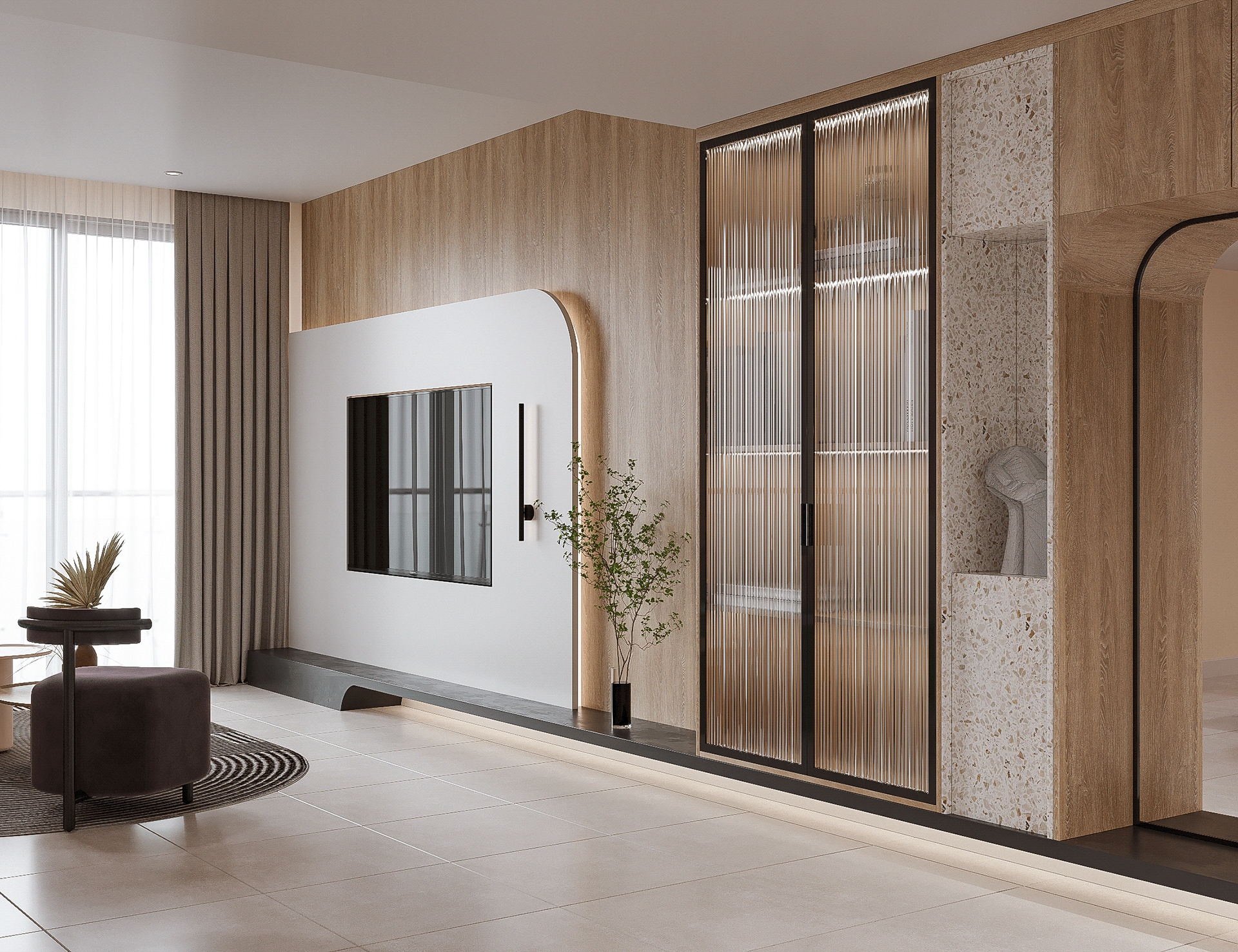 糖果色系公寓 充满活力的空间-8