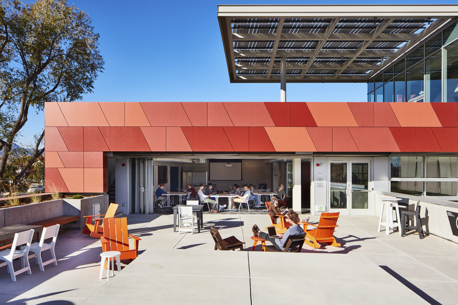 美国科罗拉多大学塔特图书馆扩建-12