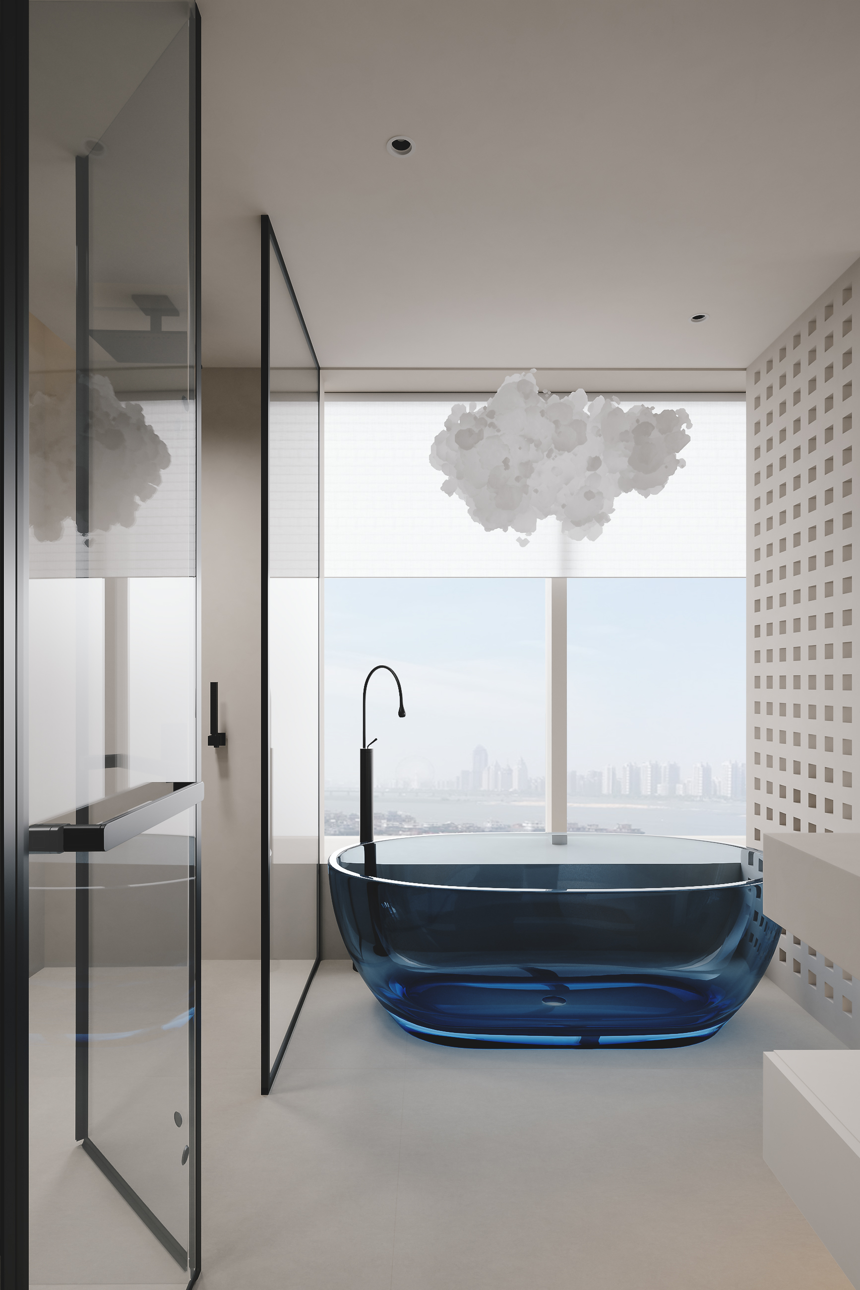 翡翠湾丨半境空间设计-25