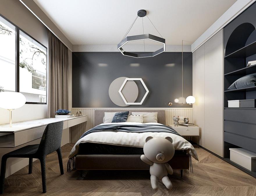 自然野性 · 160㎡现代风格家居设计-14