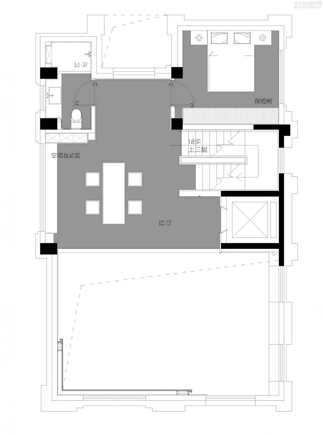 水墨韵律 | 福建连城冠豸山别墅设计-47