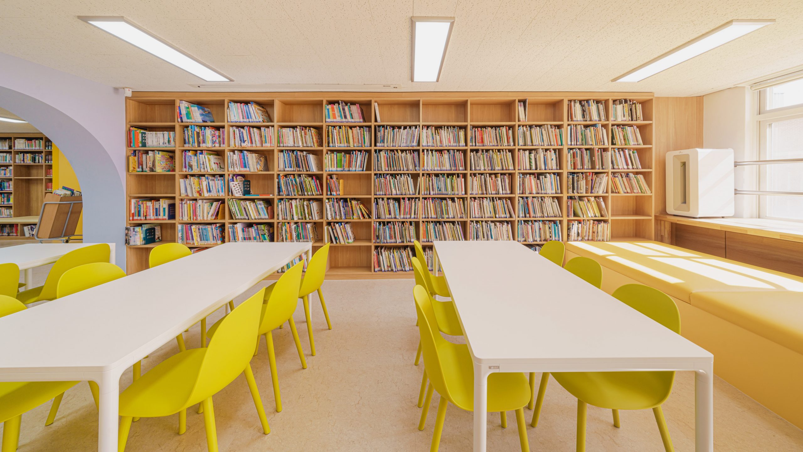 서신초등학교 도서실 리모델링（西新小学图书馆改造）丨韩国首尔丨소보건축사사무소（小保建筑师事务所）-6