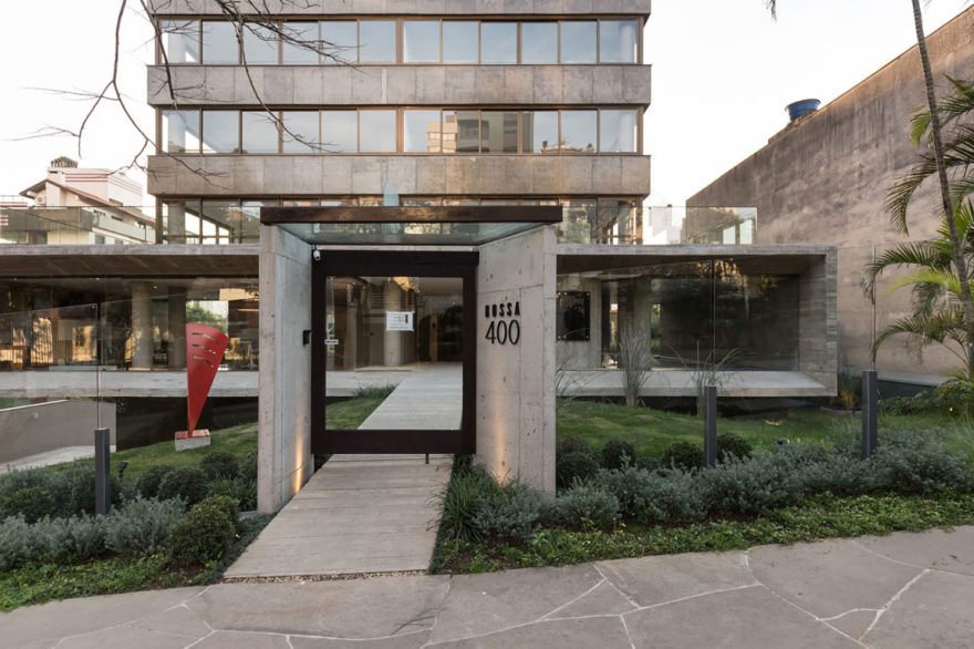 Fabulous Project in a Modern Style with Concrete and Glass Walls-1