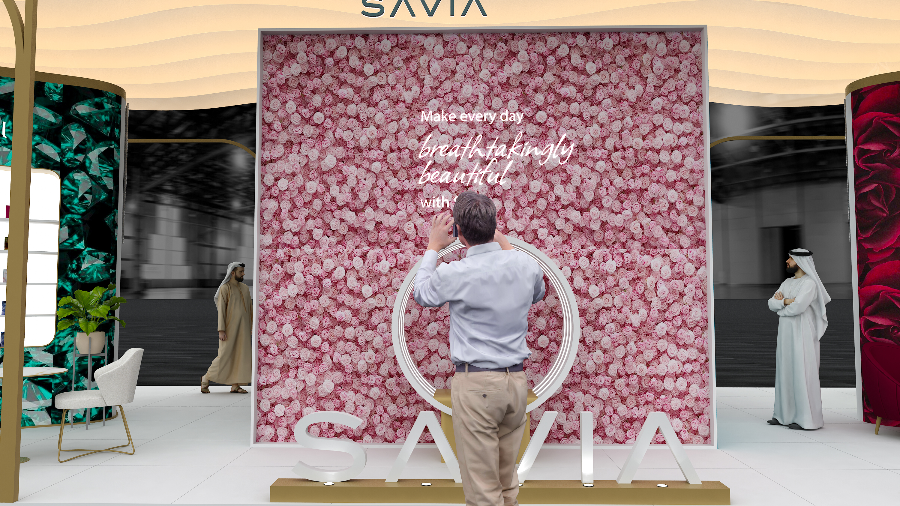 Design concept for exhibition stand - SAVIA-5