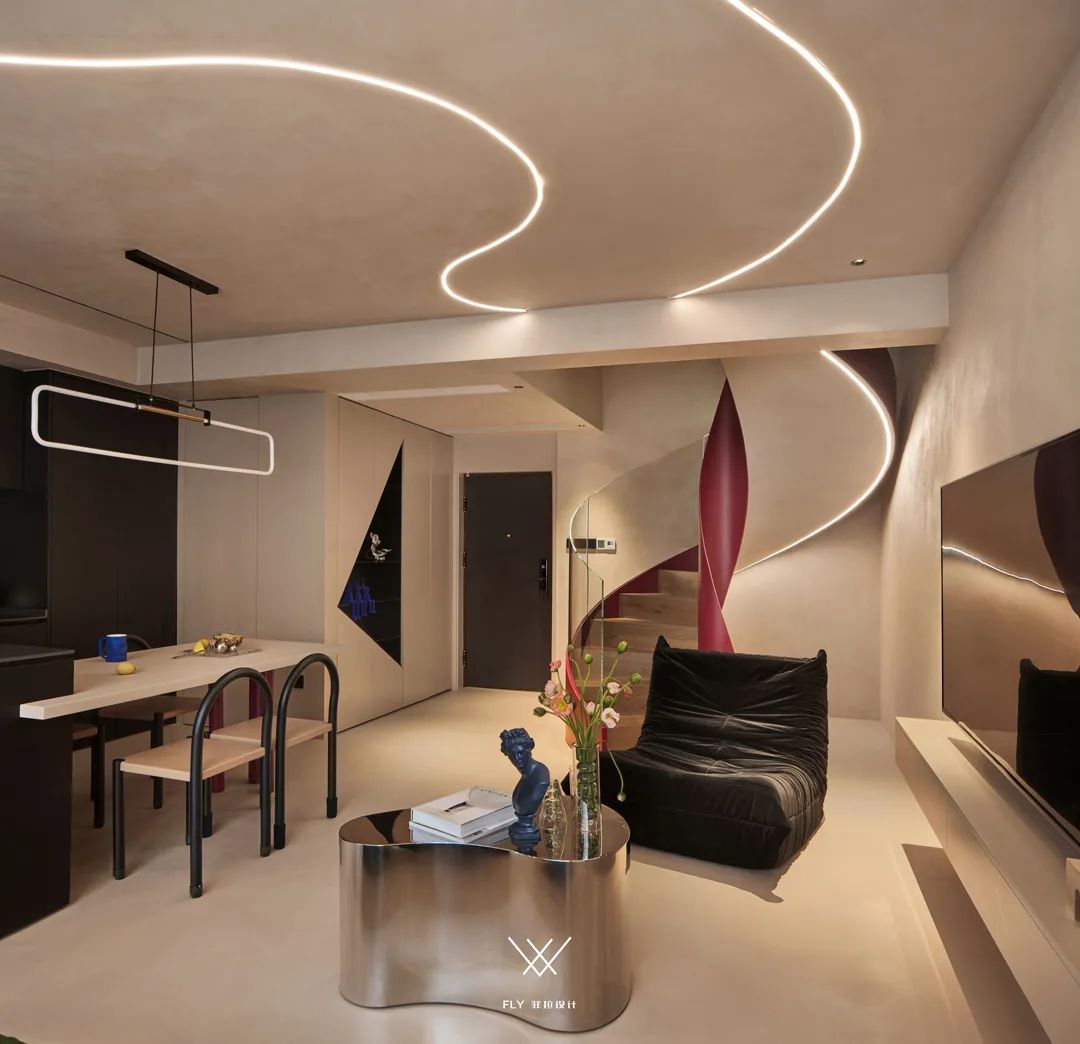 跃层空间的艺术共融 · 89 方菲拉设计之家丨中国杭州-12