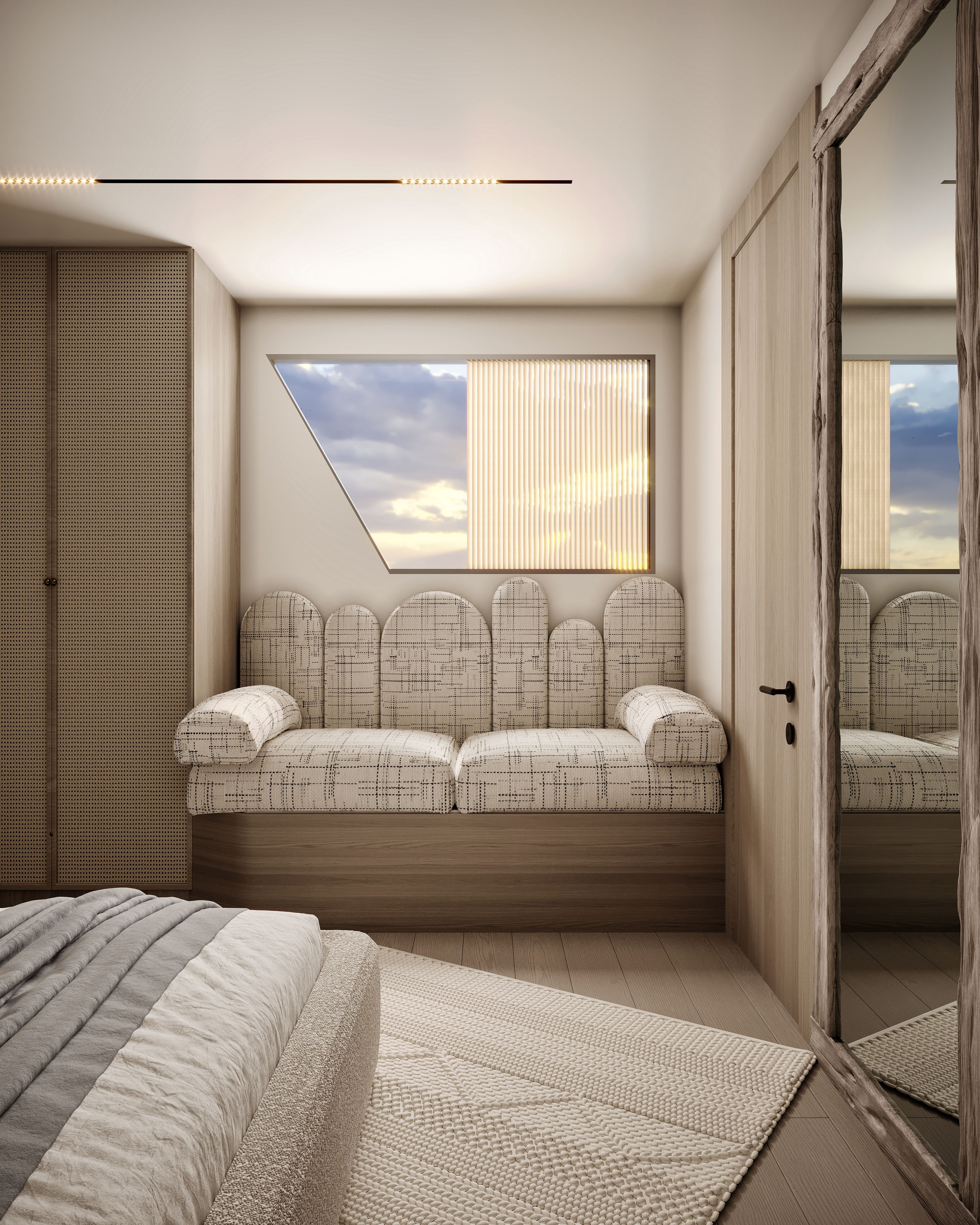 游艇卧室设计丨埃及丨Amina El  kholy-10