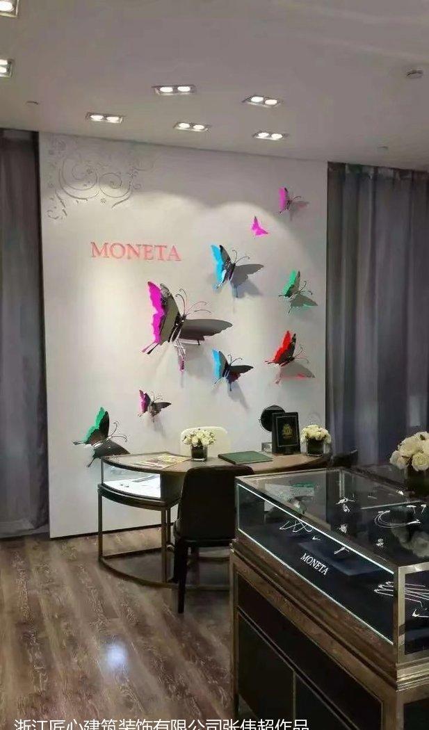 MONET 双安店设计 | 橱窗形象墙的视觉盛宴-4