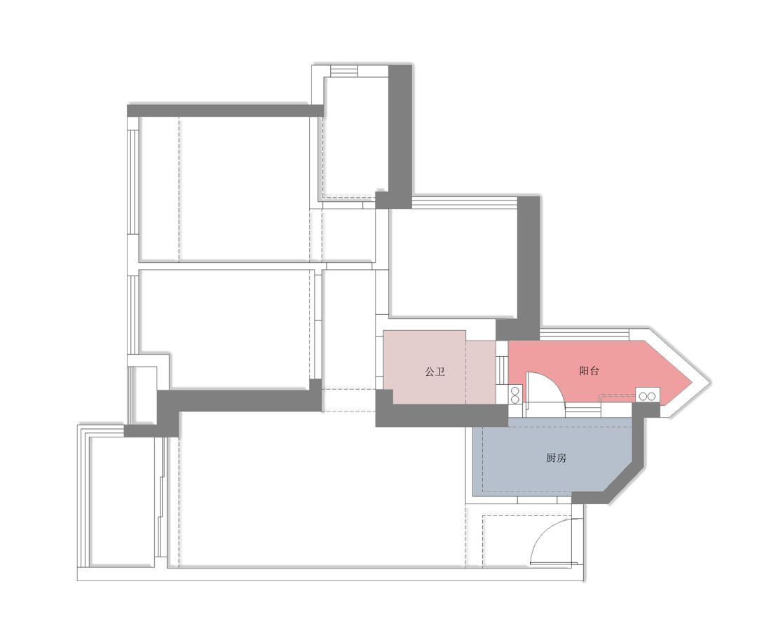 90 后小夫妻的北欧之家 | 89㎡三室两厅两卫空间改造-20