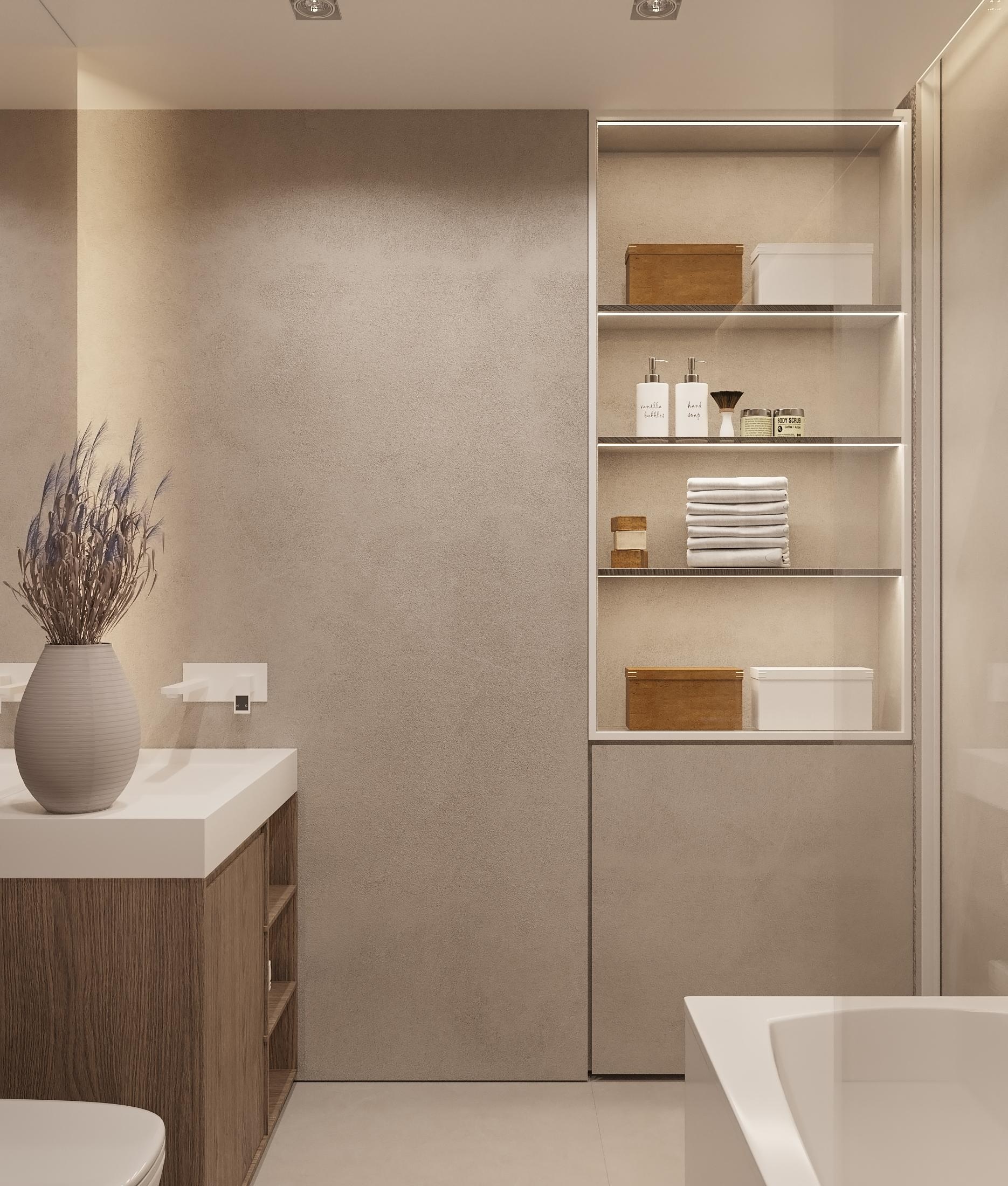 舒适的木质元素140平简约私宅！ | Paintit-23