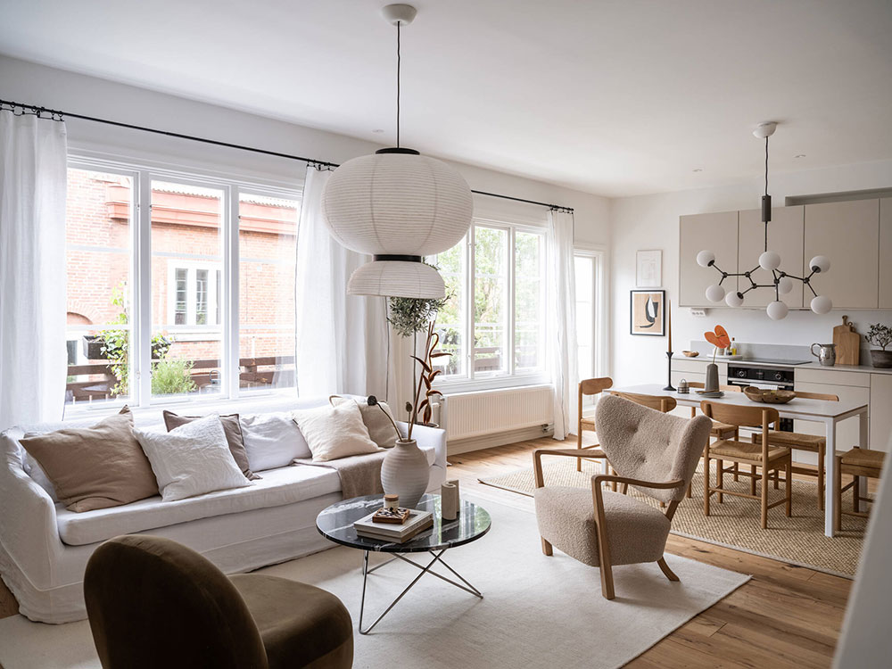 哥德堡温馨斯堪的纳维亚风格公寓-8