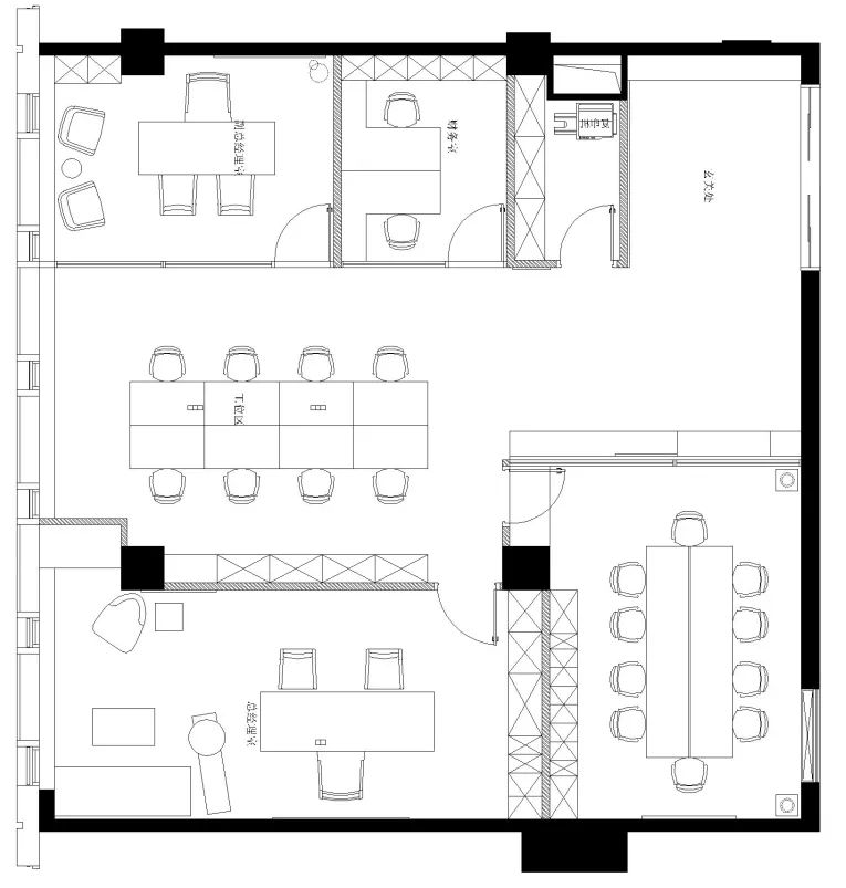 浙江杭州弘博文化办公空间设计-7