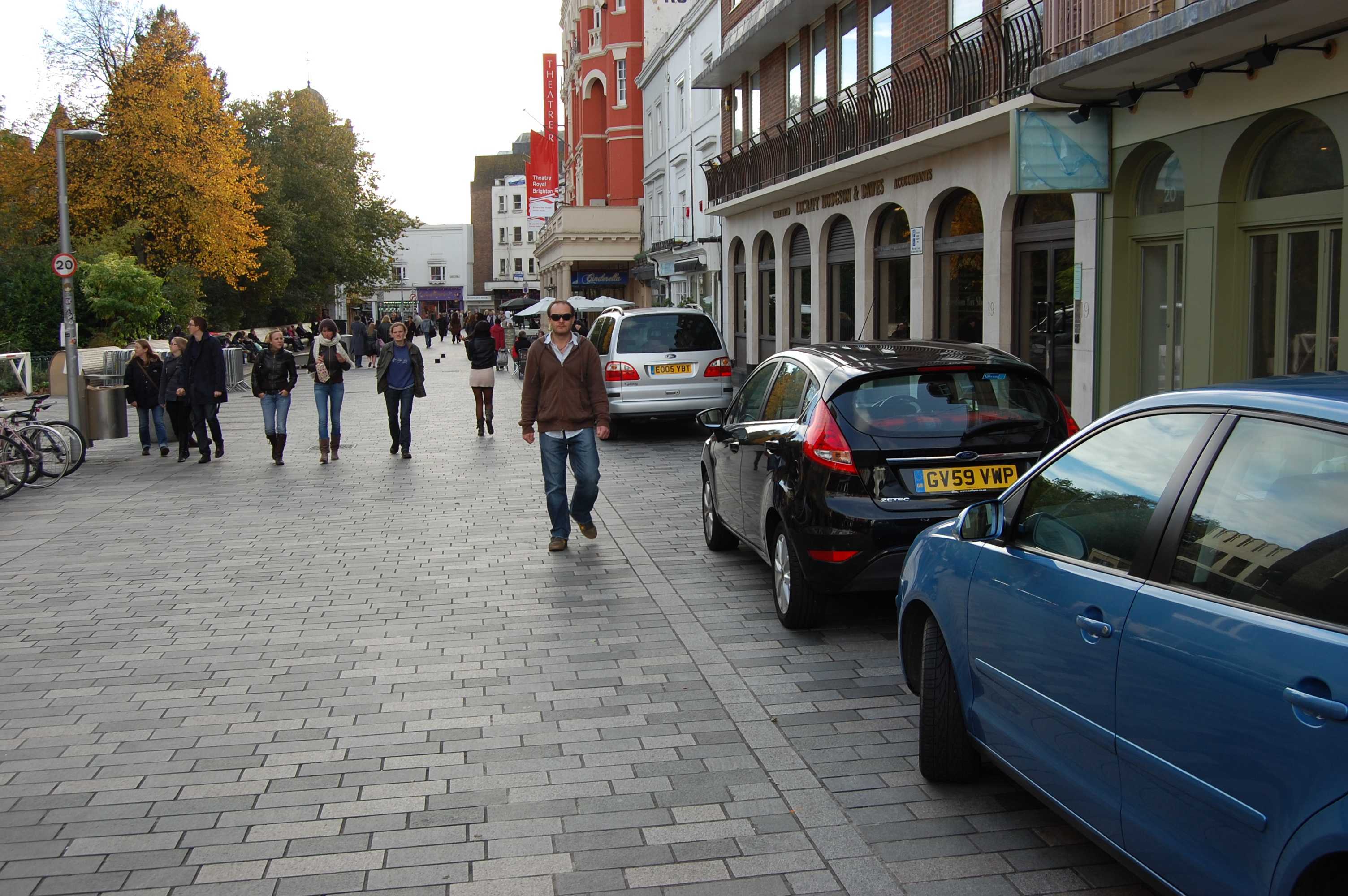 英国布莱顿 New Road 商业步行街丨Landscape Projects-14