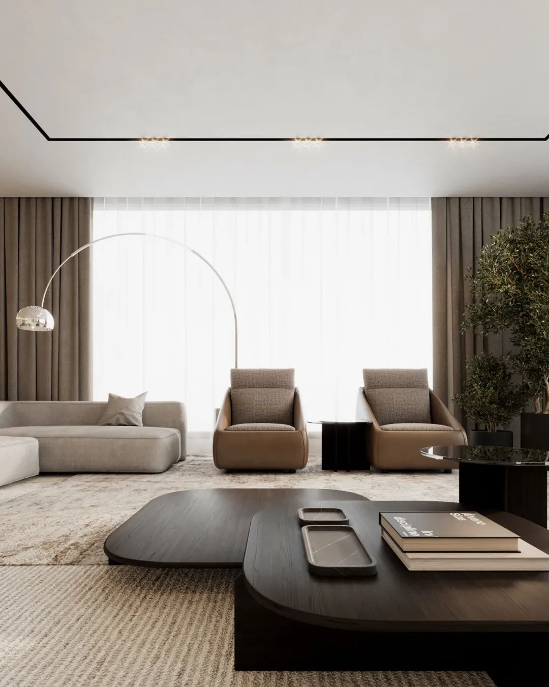 极简奢华绿色住宅设计丨LeQB Architects-59