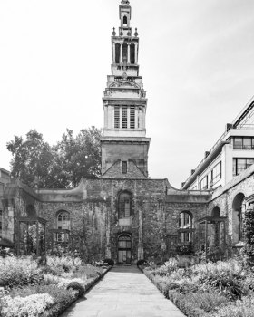 City of London black and white