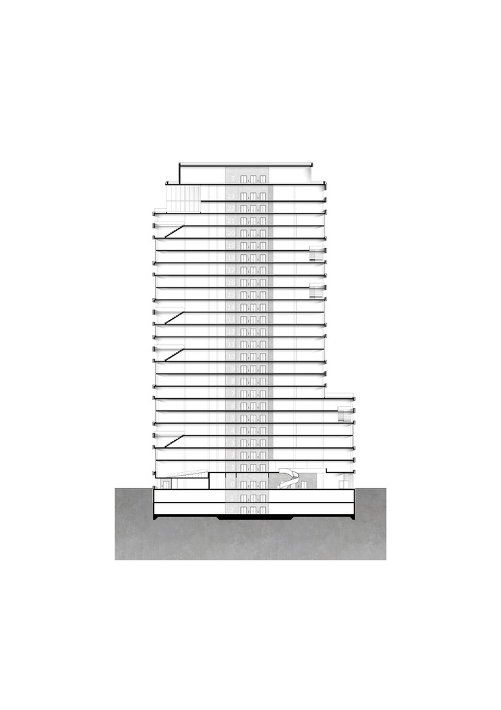 柏林 Stream Office Tower丨德国柏林丨Gewers Pudewill-49
