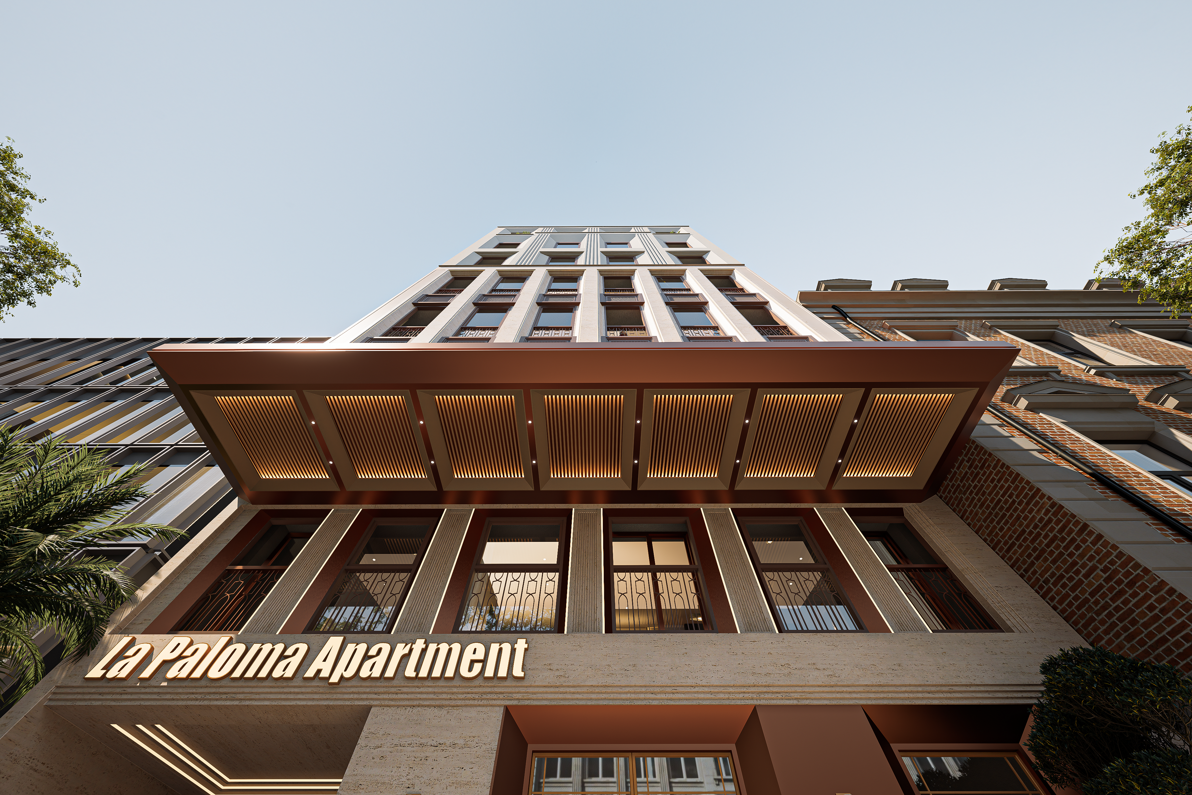 Morden mix Art Deco Apartment-3